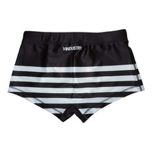 Square Leg Swimsuit - Black Stripe