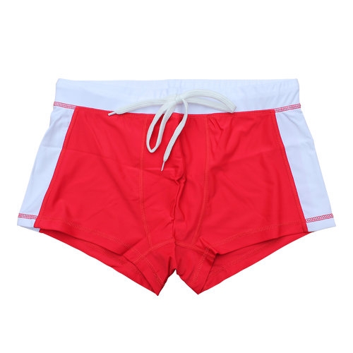 Square Leg Swimsuit - Classic Series: Red